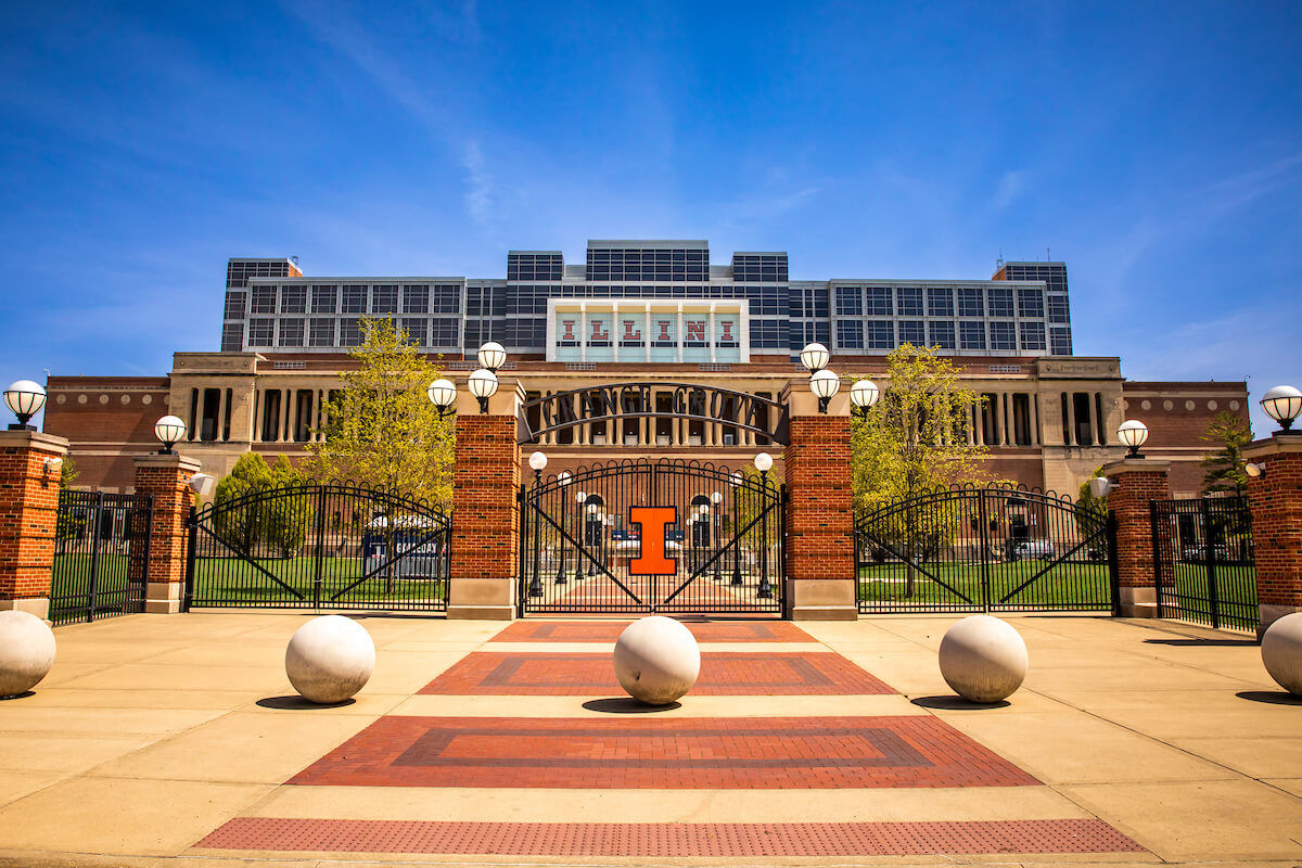 Reference Image of Memorial Stadium and Grange Grove